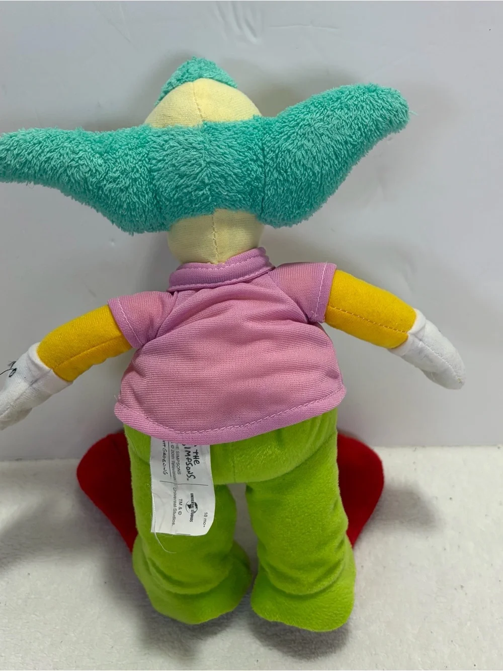 The Simpsons Krusty The Clown Plush Toy